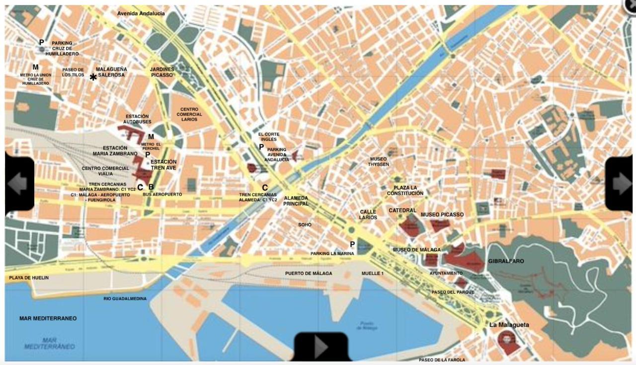 Malaguena Salerosa "Apartamento - Estudio Con Terraza" En Casa Tipica De 1 A 4 Dormitorios Μάλαγα Εξωτερικό φωτογραφία